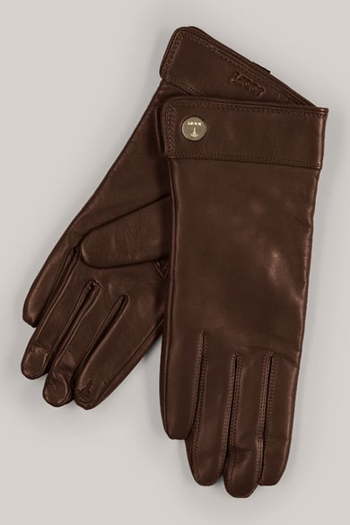 ΔΕΡΜΑΤΙΝΑ ΓΥΝΑΙΚΕΙΑ ΓΑΝΤΙΑ JOOP - 201 ΚΑΦΕ